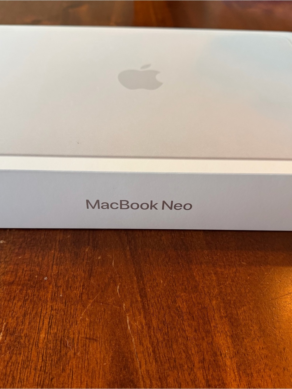 Apple MacBook Neo Laptop in Silver Aluminum EMPTY BOX ONLY